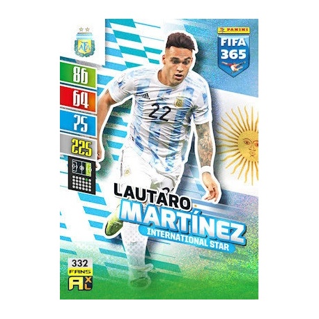 Lautaro Martinez International Star Argentina 332