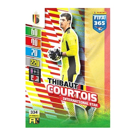 Thibaut Courtois International Star Belgium 334