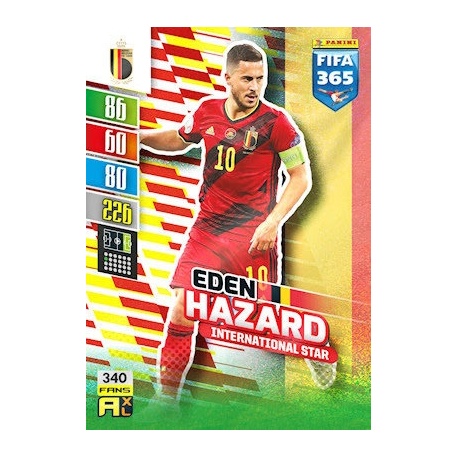 Eden Hazard International Star Belgium 340