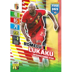 Romelu Lukaku International Star Belgium 342