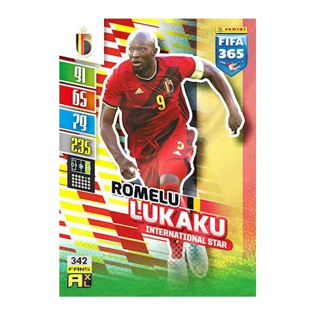 Romelu Lukaku International Star Belgium 342