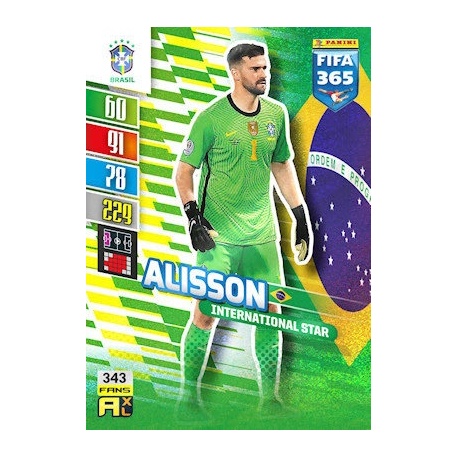 Alisson International Star Brazil 343