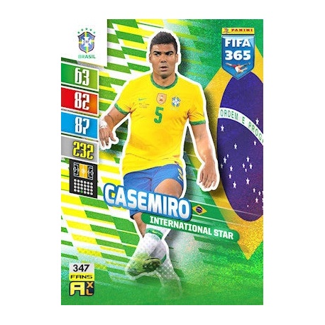 Casemiro International Star Brazil 347