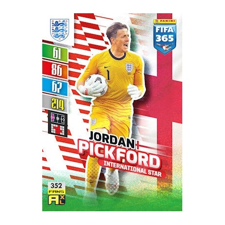 Jordan Pickford International Star England 352