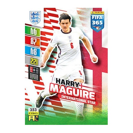 Harry Maguire International Star England 353
