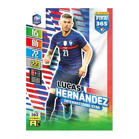 Lucas Hernandez International Star France 362