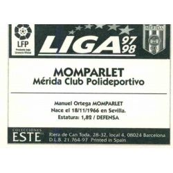 Momparlet Merida Ediciones Este 1997-98