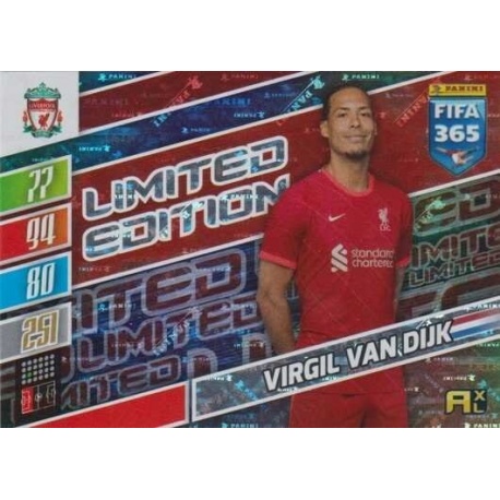 Virgil Van Dijk Limited Edition Liverpool