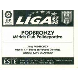 Podbronzy Merida Ediciones Este 1997-98