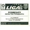 Podbronzy Merida Ediciones Este 1997-98