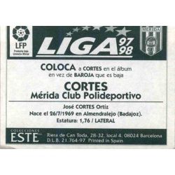 Cortes Merida Coloca Ediciones Este 1997-98