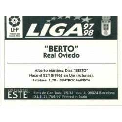 Berto Oviedo Ediciones Este 1997-98