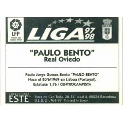 Paulo Bento Oviedo Ediciones Este 1997-98