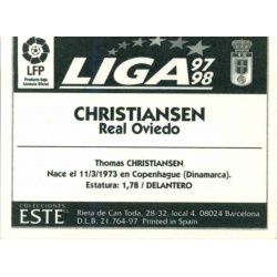 Christiansen Oviedo Ediciones Este 1997-98