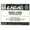Diego López Racing Santander Ediciones Este 1997-98