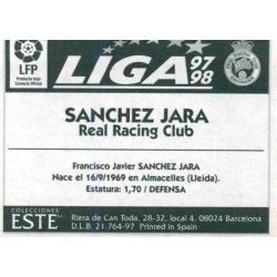 Sánchez Jara Racing Santander Ediciones Este 1997-98