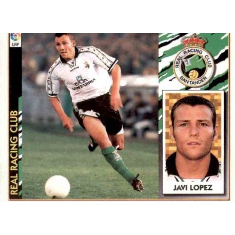 Javi López Racing Santander Ediciones Este 1997-98