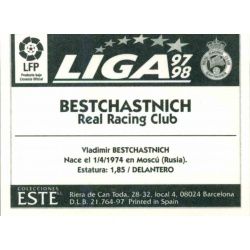 Bestchastnich Racing Santander Ediciones Este 1997-98