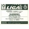 Guerrero Racing Santander Coloca Ediciones Este 1997-98