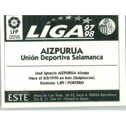 Aizpurua Salamanca Ediciones Este 1997-98