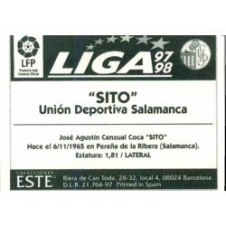 Sito Salamanca Ediciones Este 1997-98