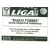 Pablo Torres Salamanca Ediciones Este 1997-98