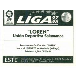 Loren Salamanca Ediciones Este 1997-98