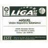Miguel Salamanca Baja Ediciones Este 1997-98