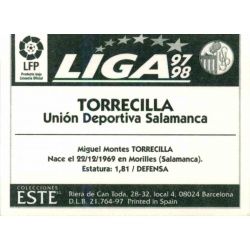 Torrecilla Salamanca Baja Ediciones Este 1997-98