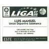 Luis Manuel Salamanca Ediciones Este 1997-98