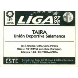 Taira Salamanca Ediciones Este 1997-98