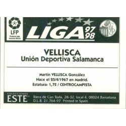 Vellisca Salamanca Ediciones Este 1997-98