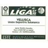 Vellisca Salamanca Ediciones Este 1997-98