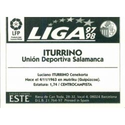 Iturrino Salamanca Ediciones Este 1997-98