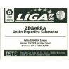Zegarra Salamanca Ediciones Este 1997-98