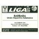Barbará Salamanca Ediciones Este 1997-98