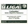 Catanha Salamanca Baja Ediciones Este 1997-98
