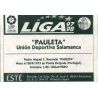 Pauleta Salamanca Ediciones Este 1997-98