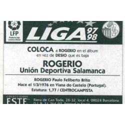 Rogerio Salamanca Coloca Ediciones Este 1997-98