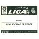 Escudo Real Sociedad Ediciones Este 1997-98