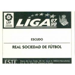 Emblem Real Sociedad Ediciones Este 1997-98