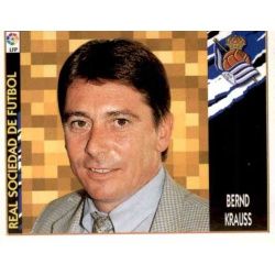 Bernd Krauss Real Sociedad Ediciones Este 1997-98