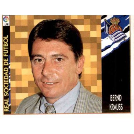 Bernd Krauss Real Sociedad Ediciones Este 1997-98