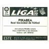 Pikabea Real Sociedad Ediciones Este 1997-98