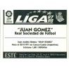 Juan Gómez Real Sociedad Ediciones Este 1997-98