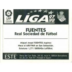 Fuentes Real Sociedad Ediciones Este 1997-98