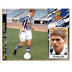 Kühbauer Real Sociedad Ediciones Este 1997-98