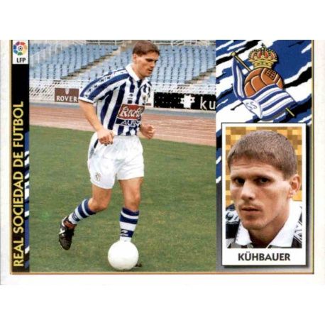 Kühbauer Real Sociedad Ediciones Este 1997-98