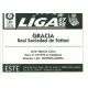 Gracia Real Sociedad Ediciones Este 1997-98