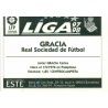 Gracia Real Sociedad Ediciones Este 1997-98